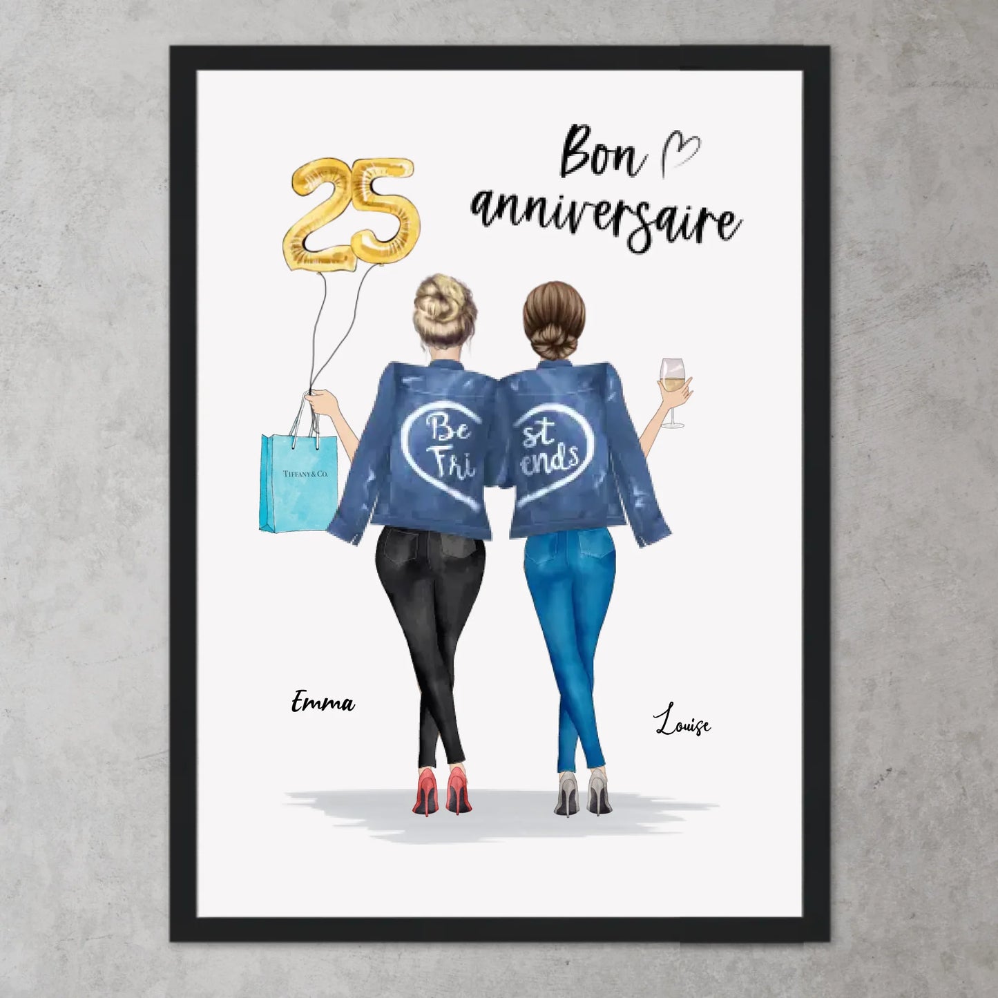 Happy Birthday - Personalised poster