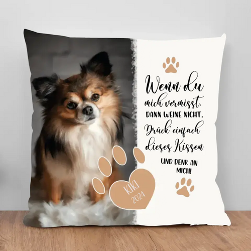 Når du savner meg – Personlig pute