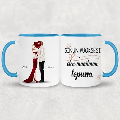 Kyssende par – Personlig kopp