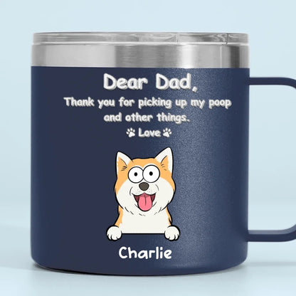 Stainless Steel Mug with Print - Gifts for Pet Owners and Friends