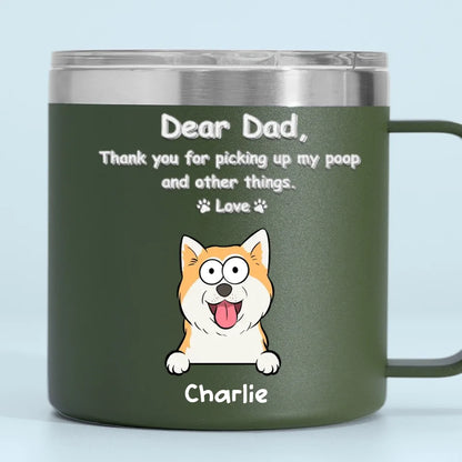 Stainless Steel Mug with Print - Gifts for Pet Owners and Friends