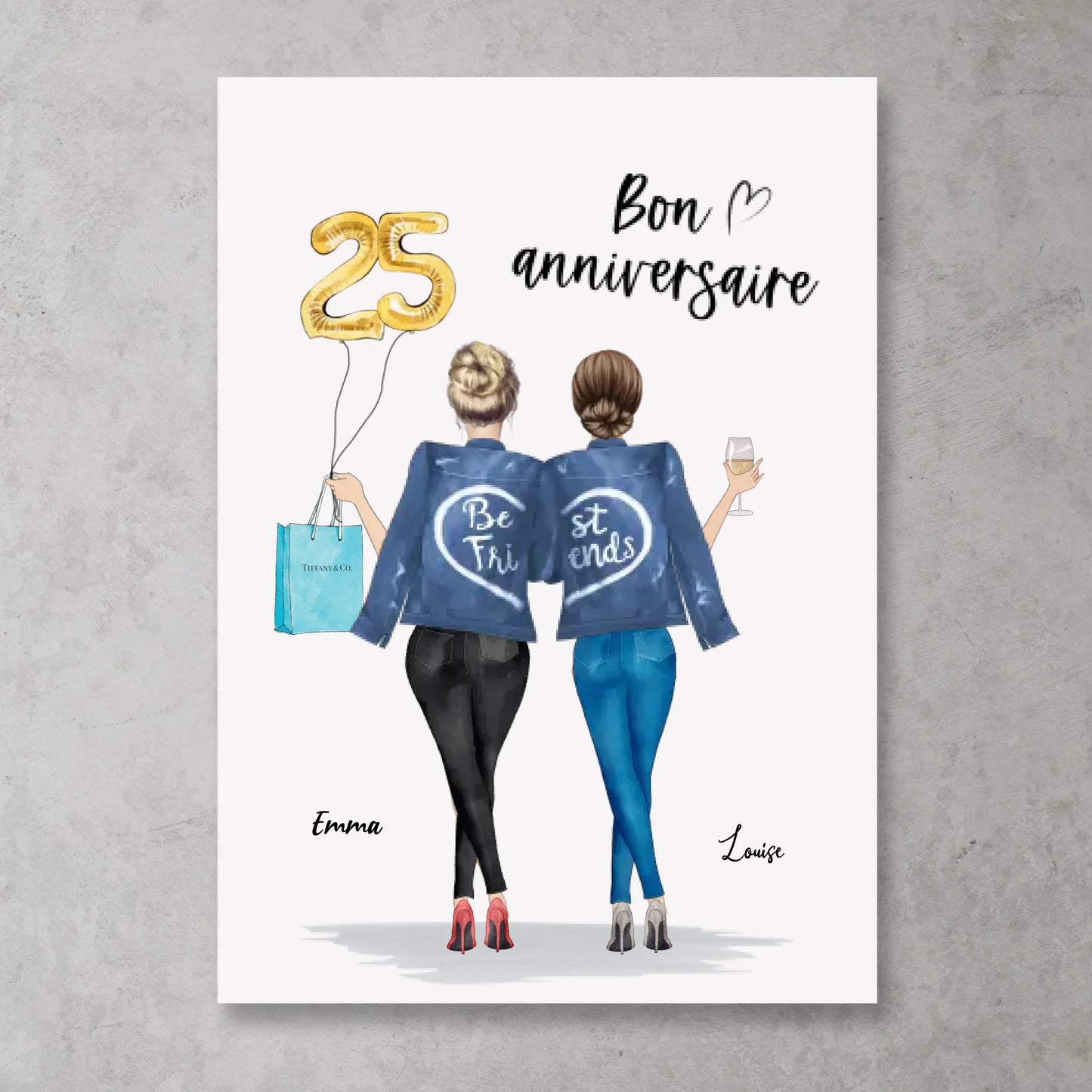 Happy Birthday - Personalised poster