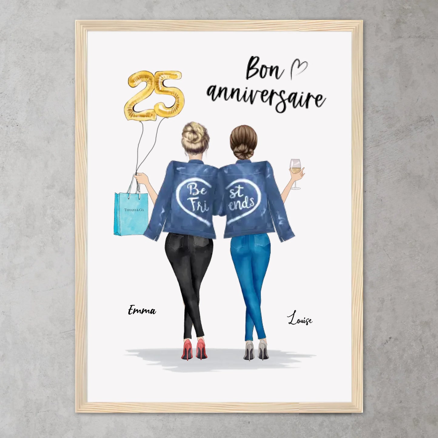 Happy Birthday - Personalised poster